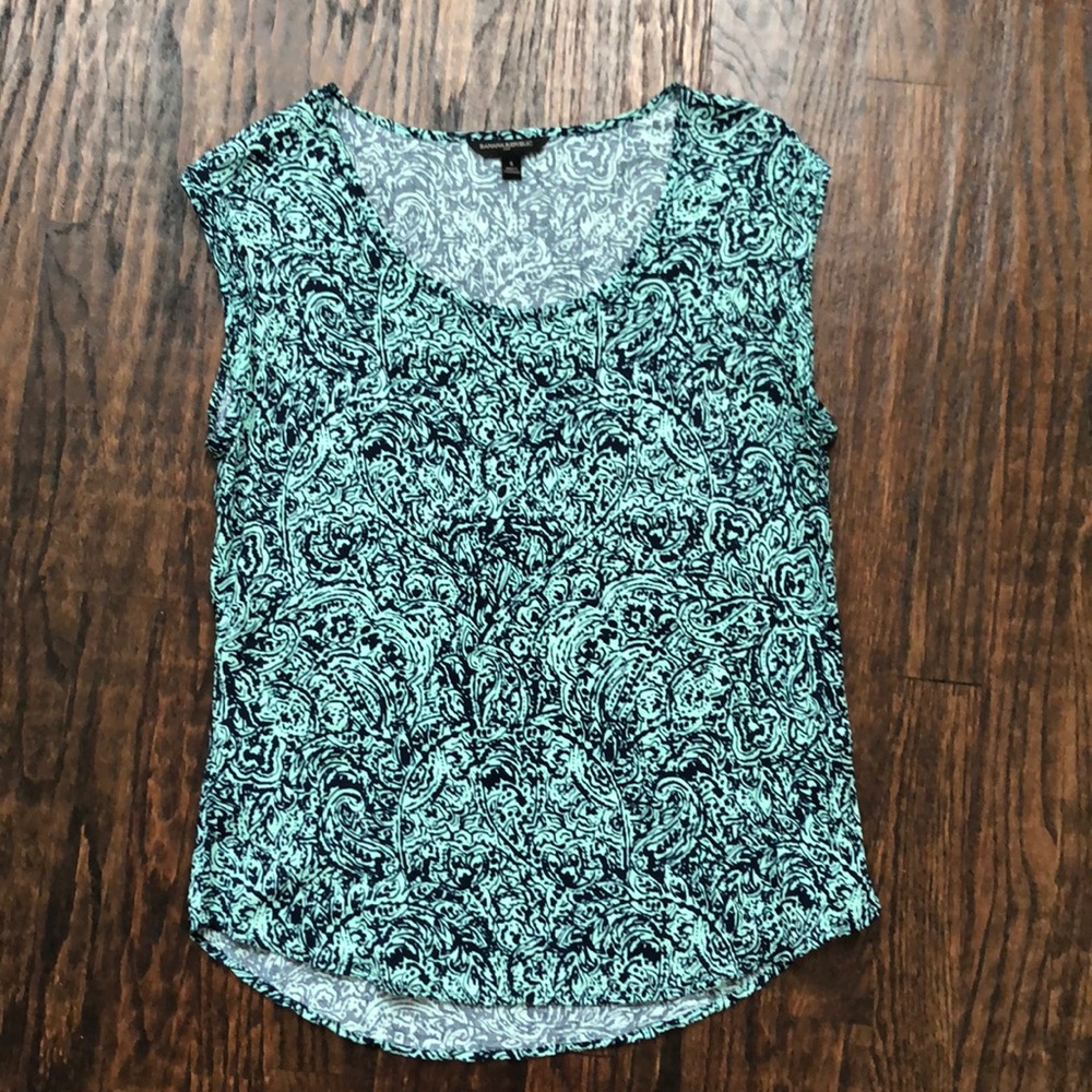 Banana Republic Printed Blouse
